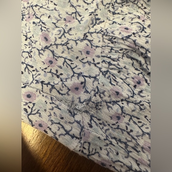 Altar'd State White and Blue Floral Maxi Dress - Picture 5 of 6